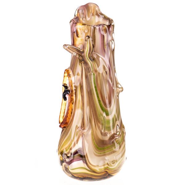 Murano Stil Glasvase Eule-Baumstamm-Design-30cm – Bild 2