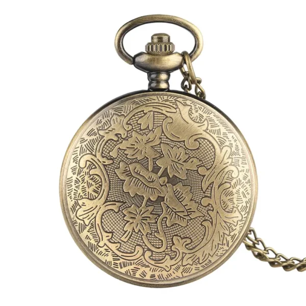 Vintage Taschenuhr-Kranich & Kiefer-Bronze-Full Hunter – Bild 4