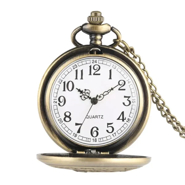 Vintage Taschenuhr-Kranich & Kiefer-Bronze-Full Hunter – Bild 2