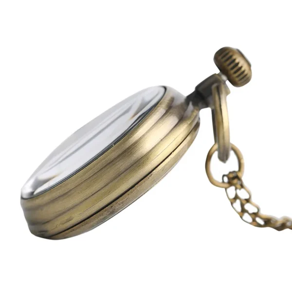 Taschenuhr Eiffelturm-Retro-Design-als Kette tragbar – Bild 3