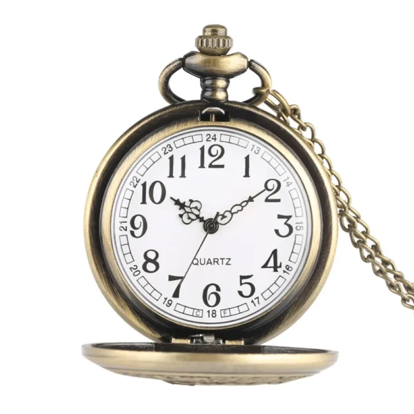 Vintage Taschenuhr-Kranich & Kiefer-Bronze-Full Hunter – Bild 9
