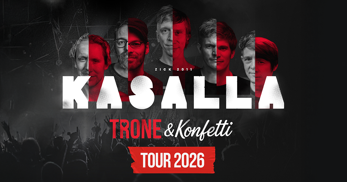 Kasalla live auf der Bühne