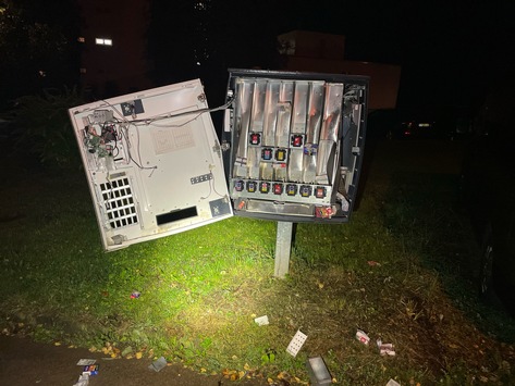 LPI-NDH: Zigarettenautomat in der Nacht gesprengt – Anwohner aus dem Schlaf gerissen