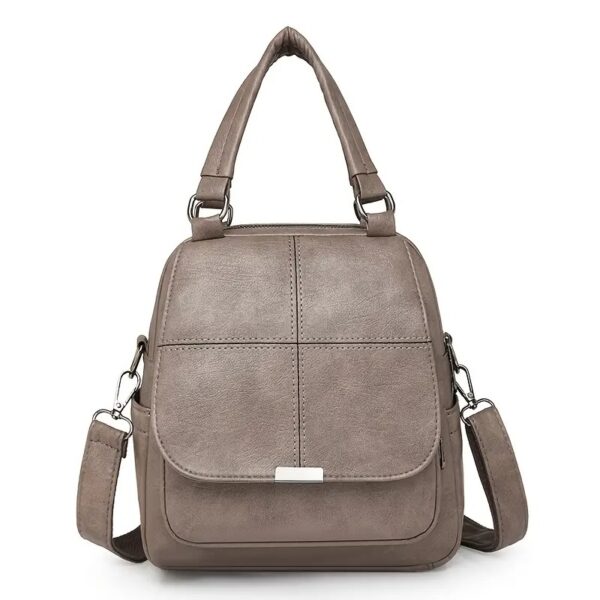 Wandelbarer Damen-Rucksack aus Kunstleder – Elegant als Tasche & Rucksack – Bild 15
