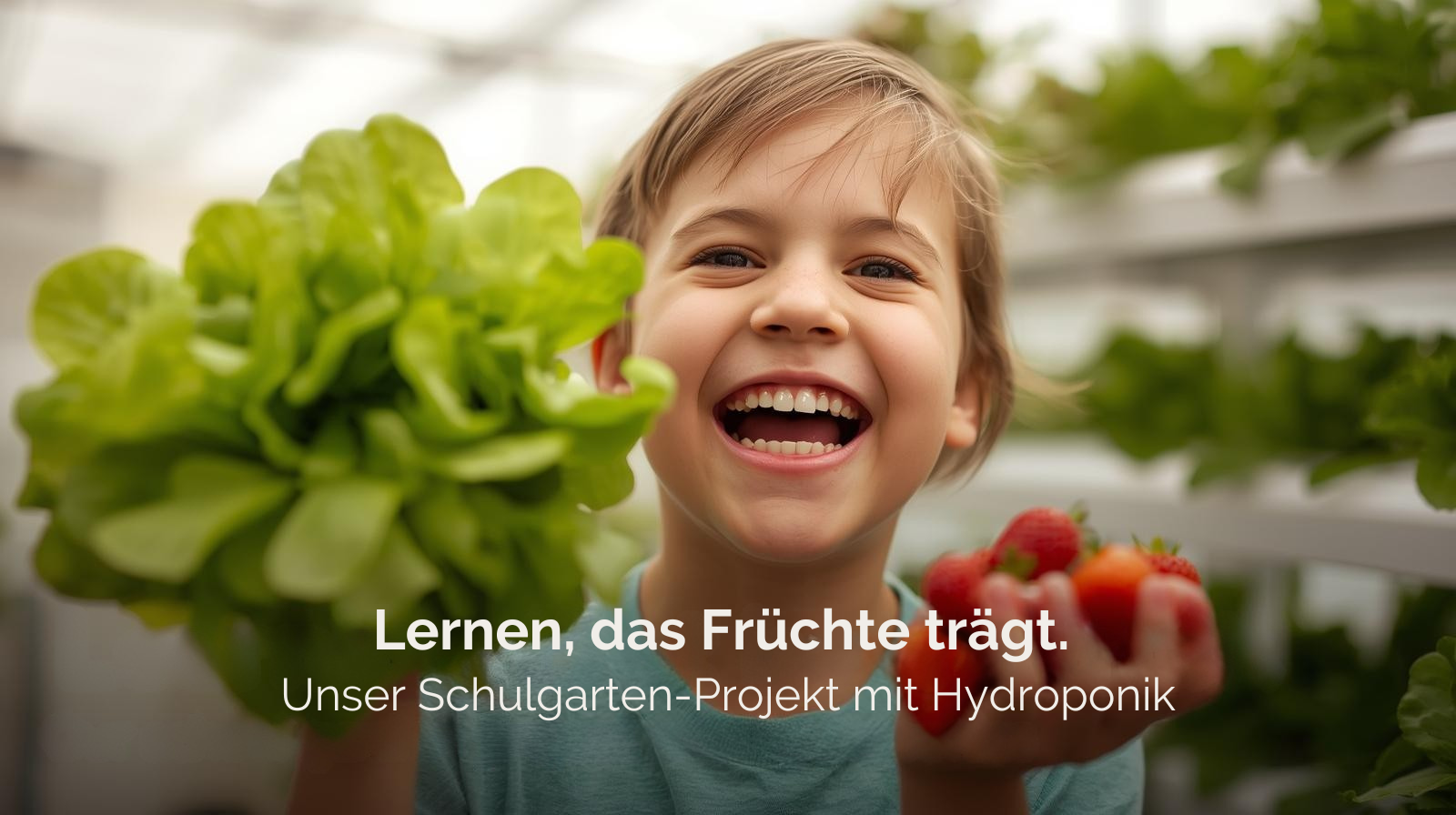 Frische Ernte statt knapper Kasse: Wie hydroponische Pflanztürme Schulmensas revolutionieren