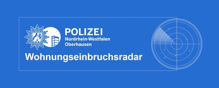 POL-OB: Wohnungseinbruchsradar in Oberhausen