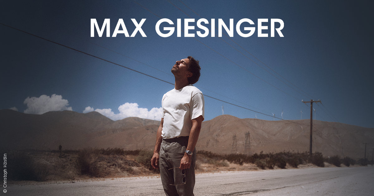 Porträtfoto von Max Giesinger