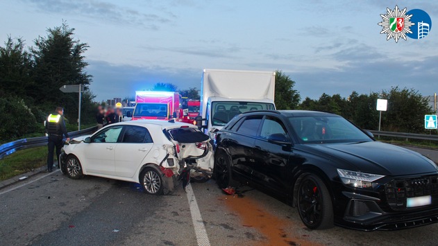 POL-OB: Schwerer Verkehrsunfall an der A42 in Oberhausen
