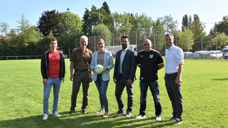 Neuer Sportplatz im Landauer Stadtdorf Godramstein eingeweiht