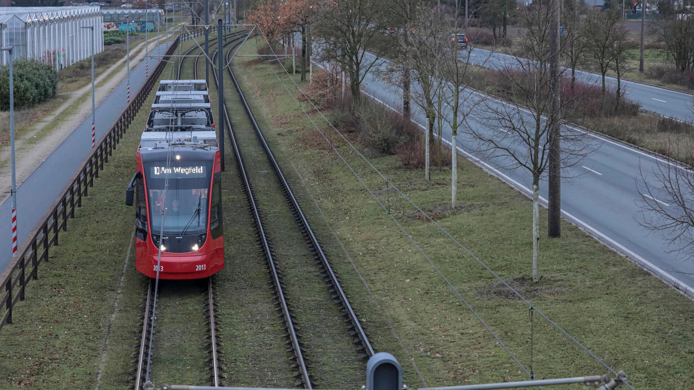 Verkehr und Bus muss weichen: Tramstrecke in Nürnberg zwei Jahre lang ausgebaut