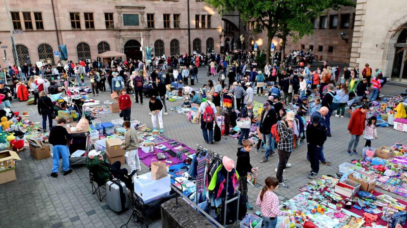 Highlight auch für Kinder in Nürnberg: Herbst-Trempelmarkt steht bevor – shoppen bis Mitternacht