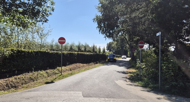 POL-SE: Rellingen – Polizei kontrolliert Verbot der Einfahrt im Vossmoorweg