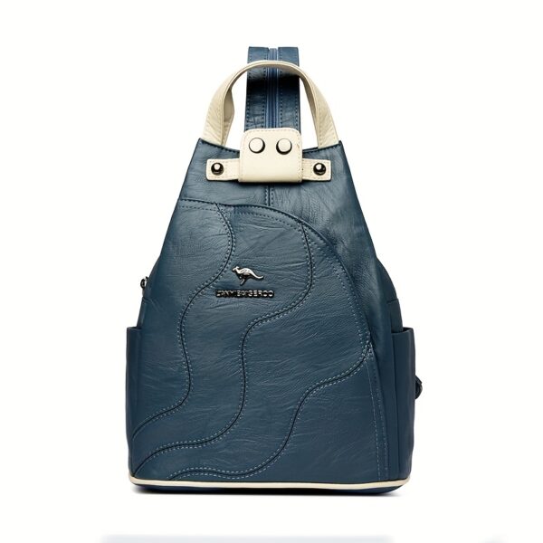 Stylischer Anti-Diebstahl Rucksack für Damen – Wandelbar als Sling-Bag – Bild 4