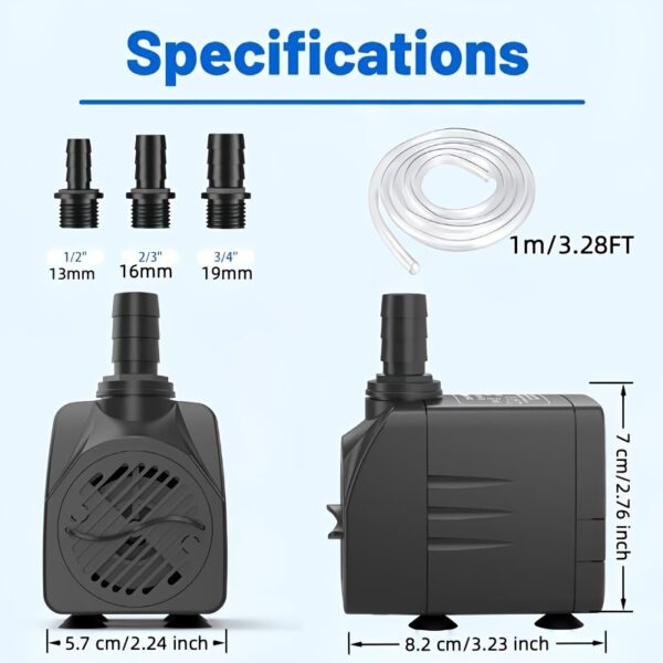 Hochleistungs-Tauchpumpe 45W – Bild 10