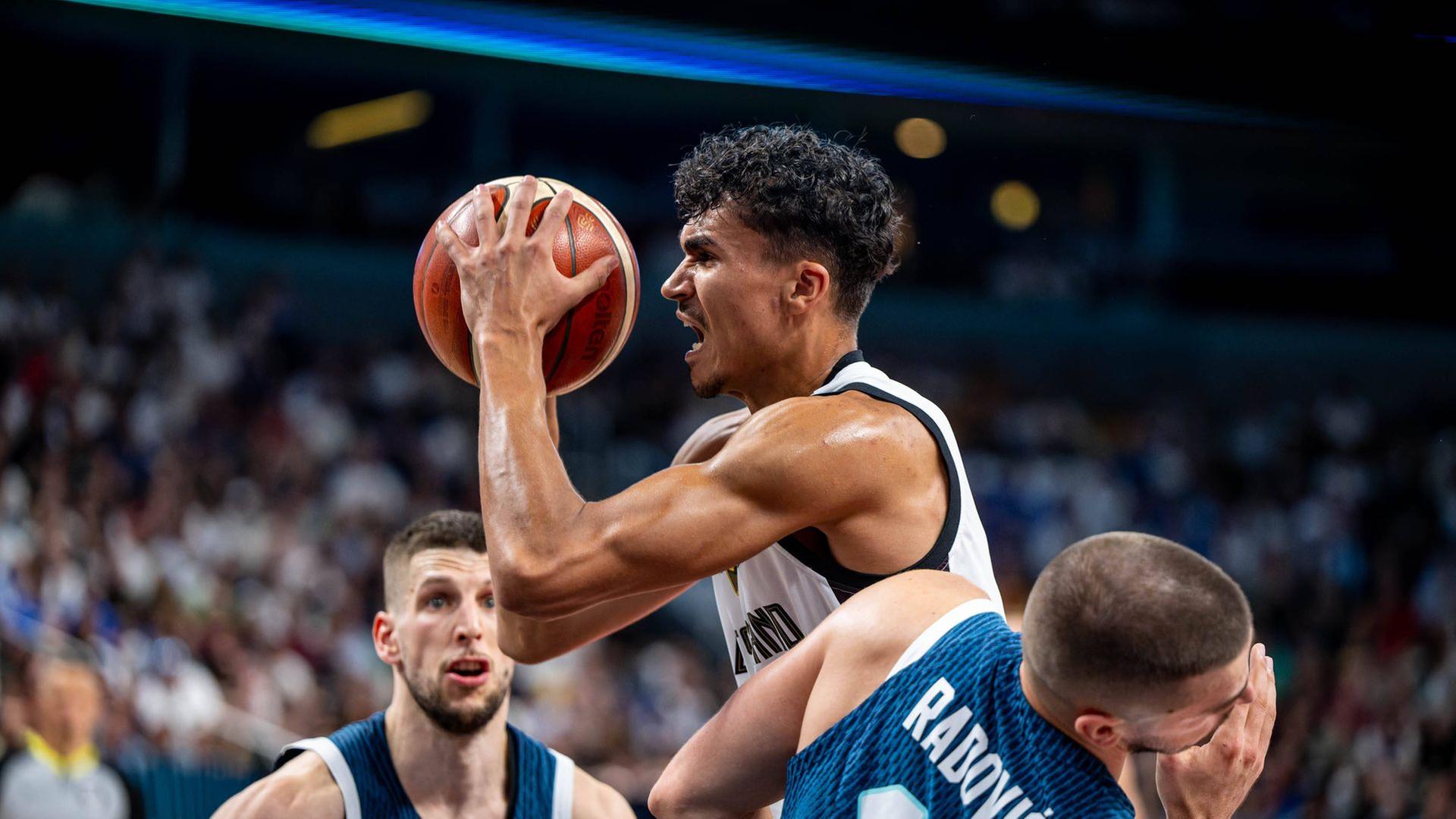 Basketball-EM: Der Zauberwurf des Tristan da Silva