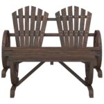 Gartenmöbel-Set-Holz-Adirondack-Stil-mit-Wagenrädern
