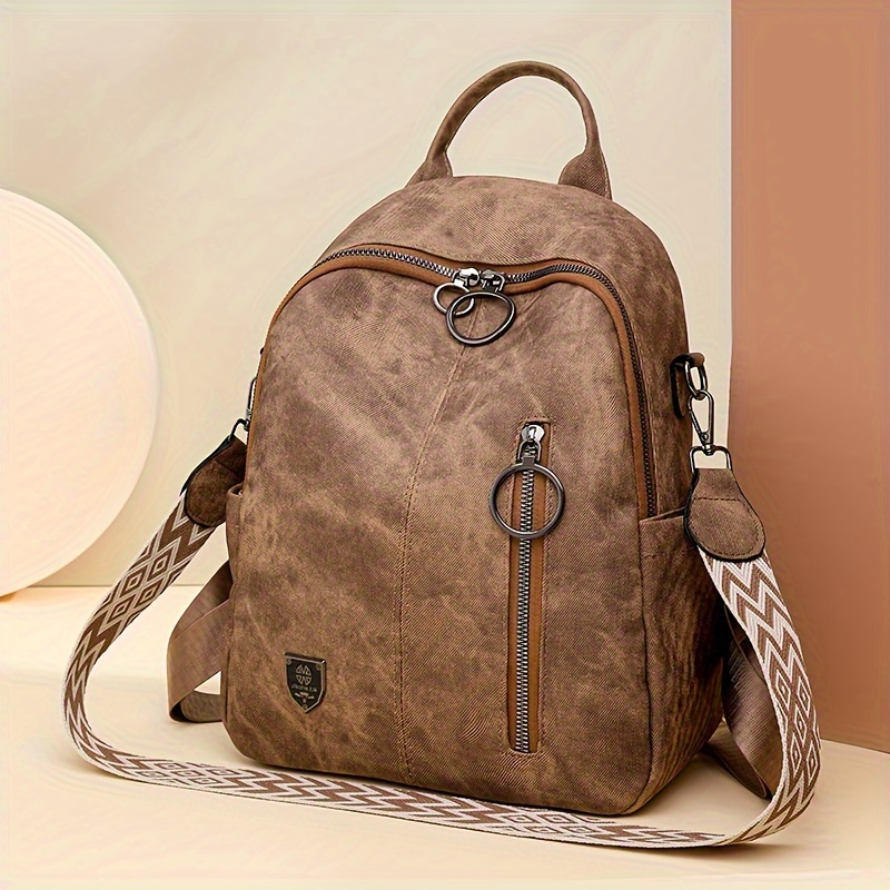 Kompakter Damen-Rucksack aus Kunstleder – Klein, Leicht & Vielseitig