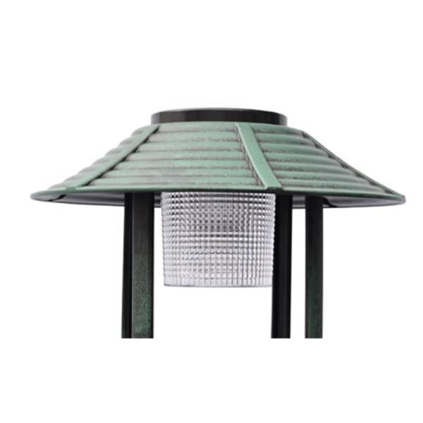 Multifunktionale Vogeltränke 3-in-1 mit Solar-Laterne und Futterplatz – Bild 2