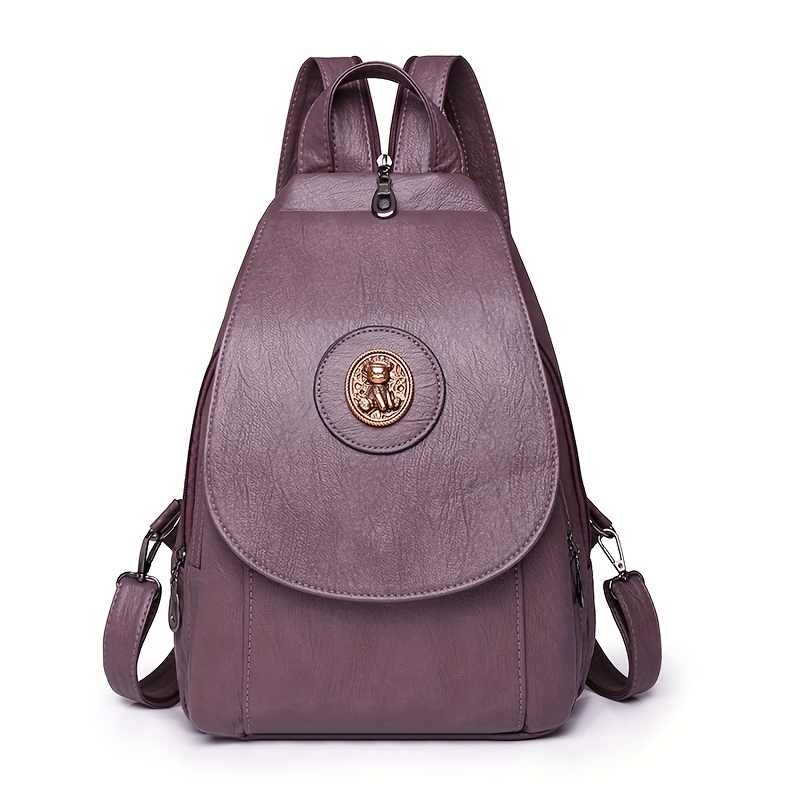  Minimalistischer Damen-Rucksack – Weich, Leicht & Praktisch für den Alltag