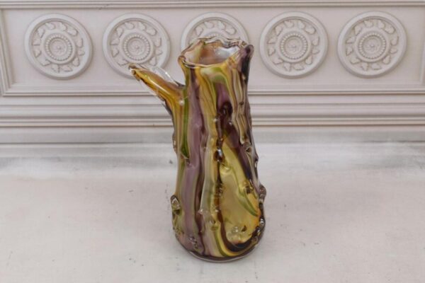 Murano Stil Glasvase Eule-Baumstamm-Design-30cm – Bild 5