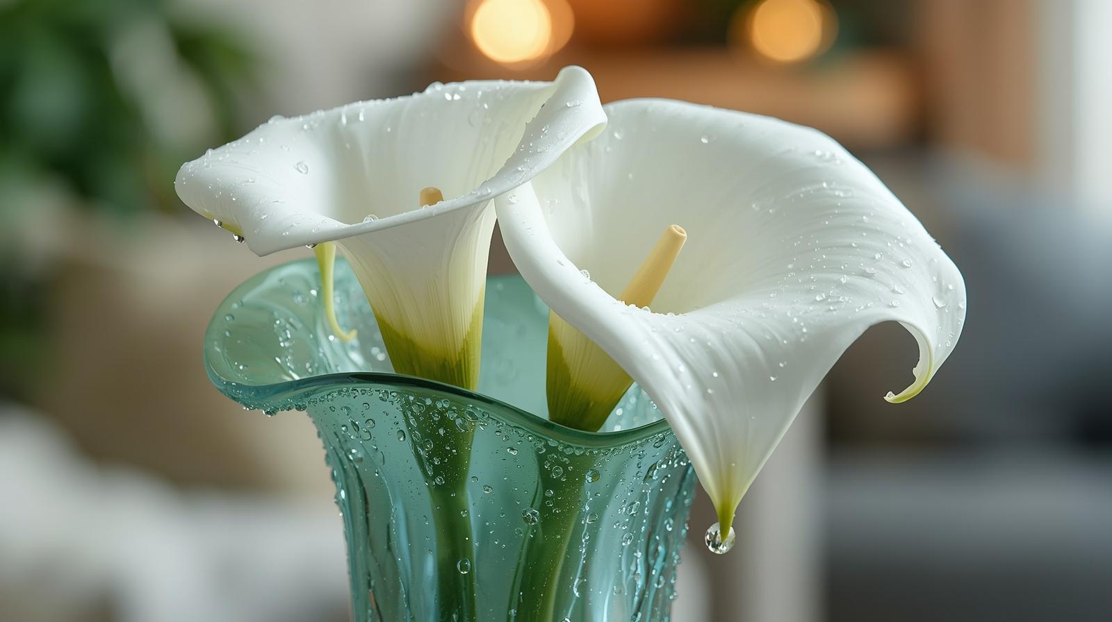 Murano Vase als Solist inszeniert