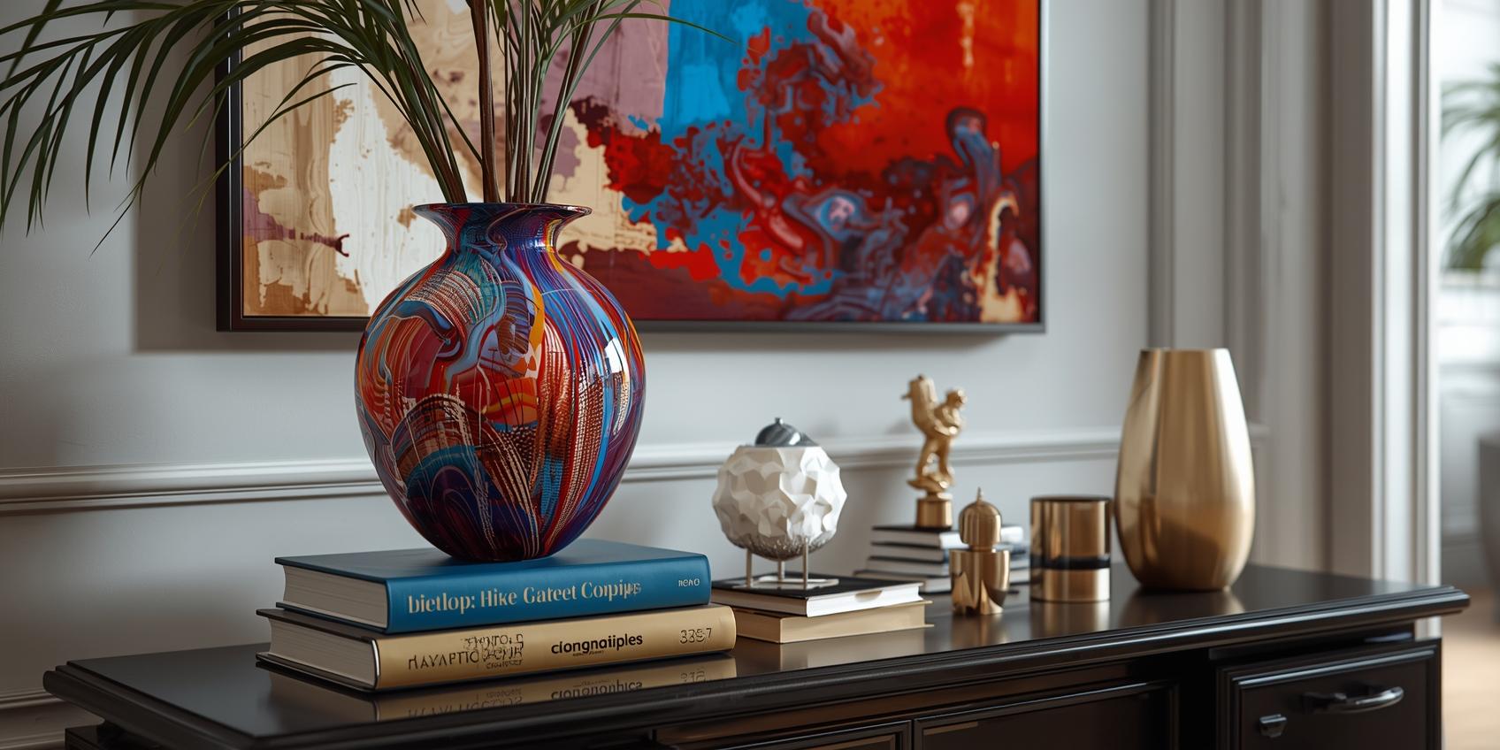 Elegante Murano Glas Vase