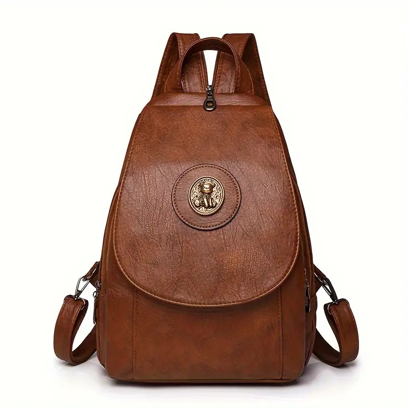 Eleganter Damen-Rucksack im Retro-Stil – Vielseitig und Kompakt
