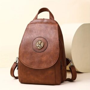 Eleganter Damen-Rucksack im Retro-Stil – Vielseitig und Kompakt