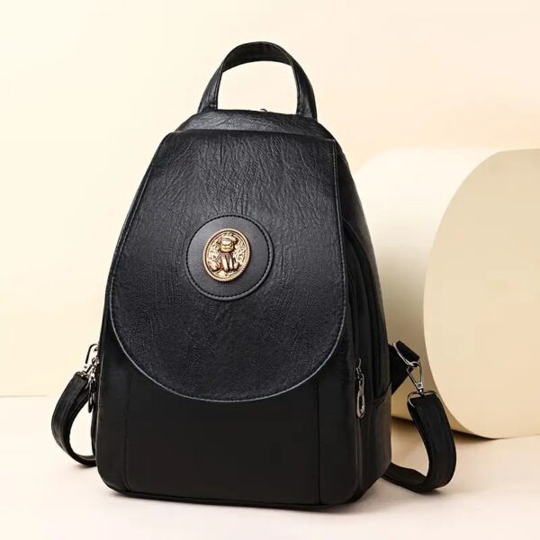 Eleganter Damen-Rucksack im Retro-Stil – Vielseitig und Kompakt – Bild 12