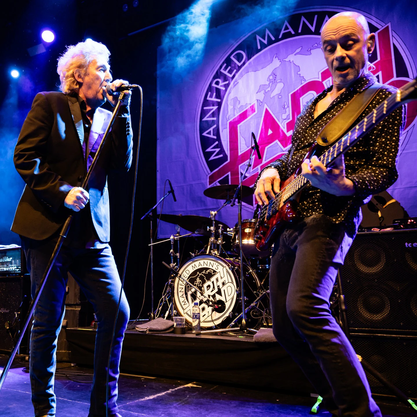 Die Band live auf der Bühne