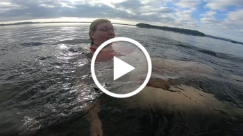 Erste Unterwasser Video schau mir mit tollen Einblicken beim Schwimmen zu 24