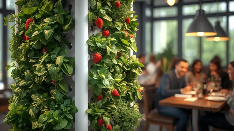 Revolution in Ihrer Profiküche: Wie vertikale Pflanztürme Ihre Marge steigern, Abfall reduzieren und ein einzigartiges Gästeerlebnis schaffen