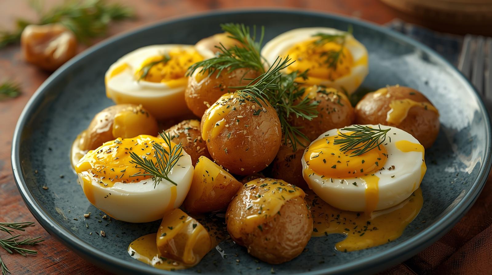 Rezept: Einfache Senfsoße zu Senfeier