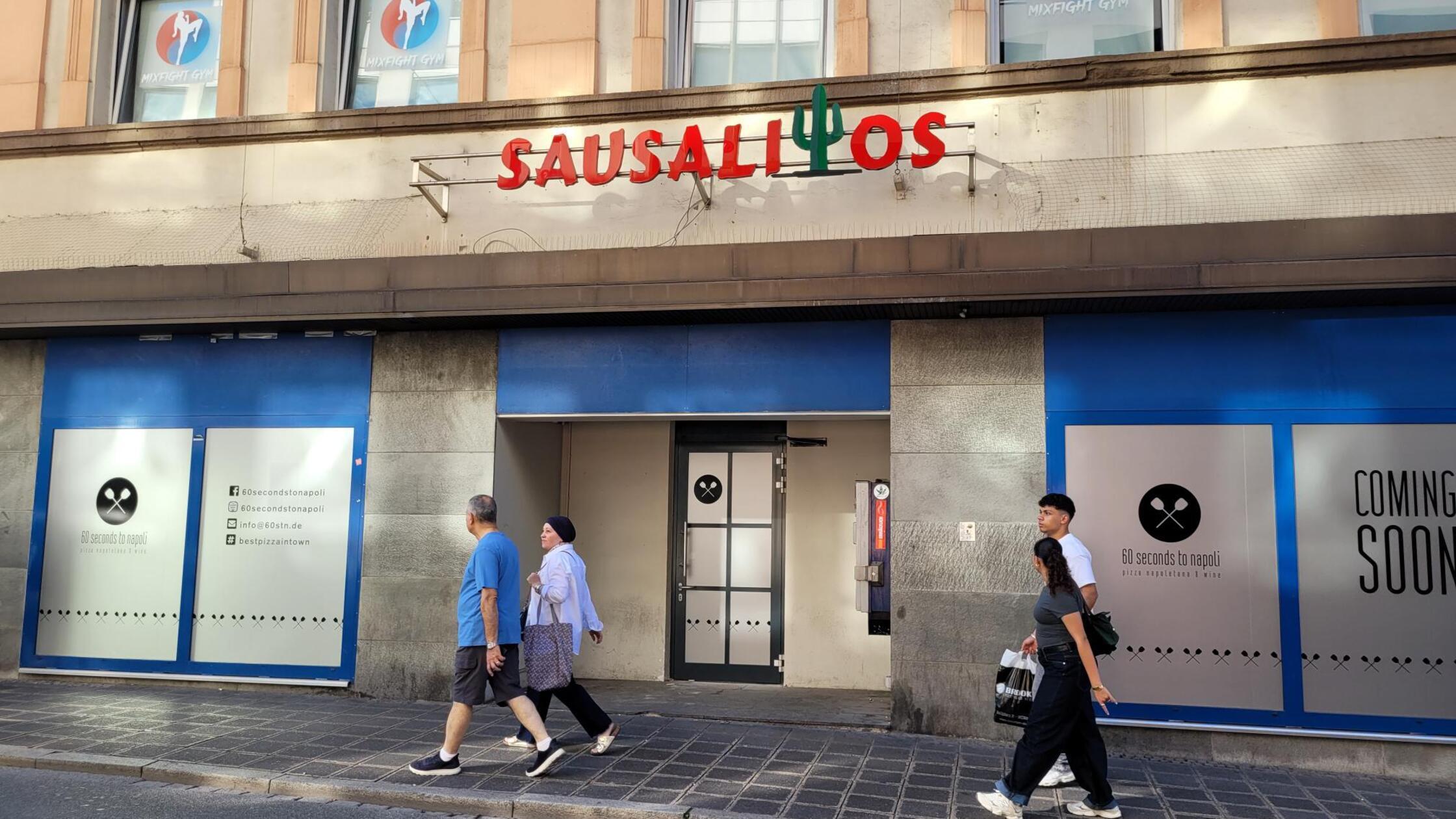 Neues Leben zieht ein: Bald wird im ehemaligen Sausalitos Nürnberg auf Pasta-Pizza-Bowls gesetzt