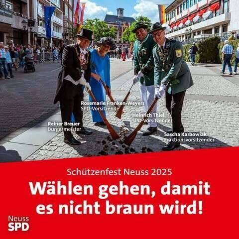 Kommunalwahl in Neuss: Kreis beanstandet Wahlkampfbild des Bürgermeisters