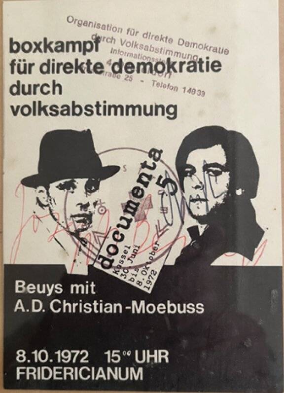 Kunst und Raum zeigt Arbeiten von Abraham David Christian: Der Künstler, der mit Joseph Beuys in den Boxring stieg