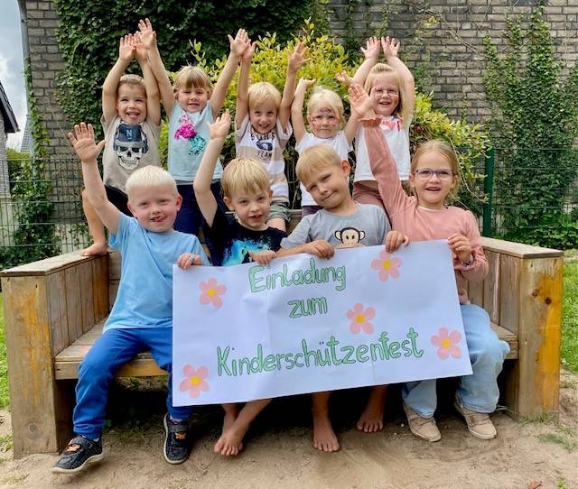 Umzug durchs Dorf geplant: Kinderschützenfest in der Kita St. Lucia