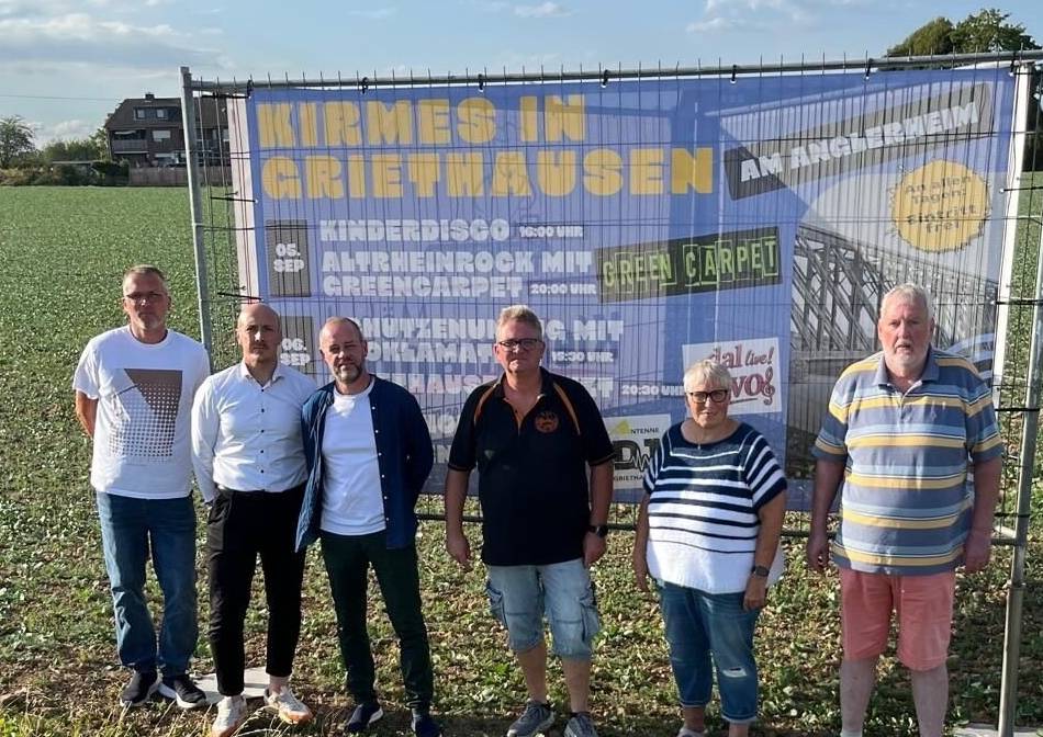 Buntes Programm geplant: Griethausen feiert Kirmes an neuem Standort