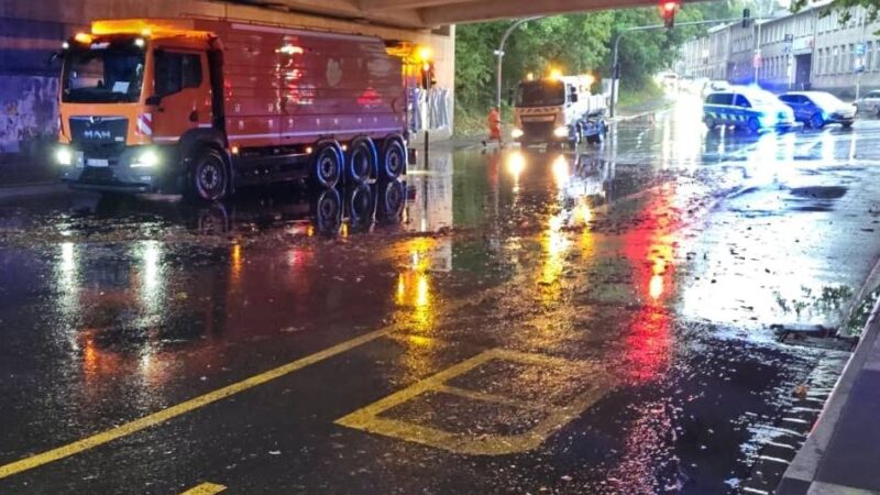 Tief „Walter“: Behörden geben zunächst Hochwasser-Entwarnung für Solingen