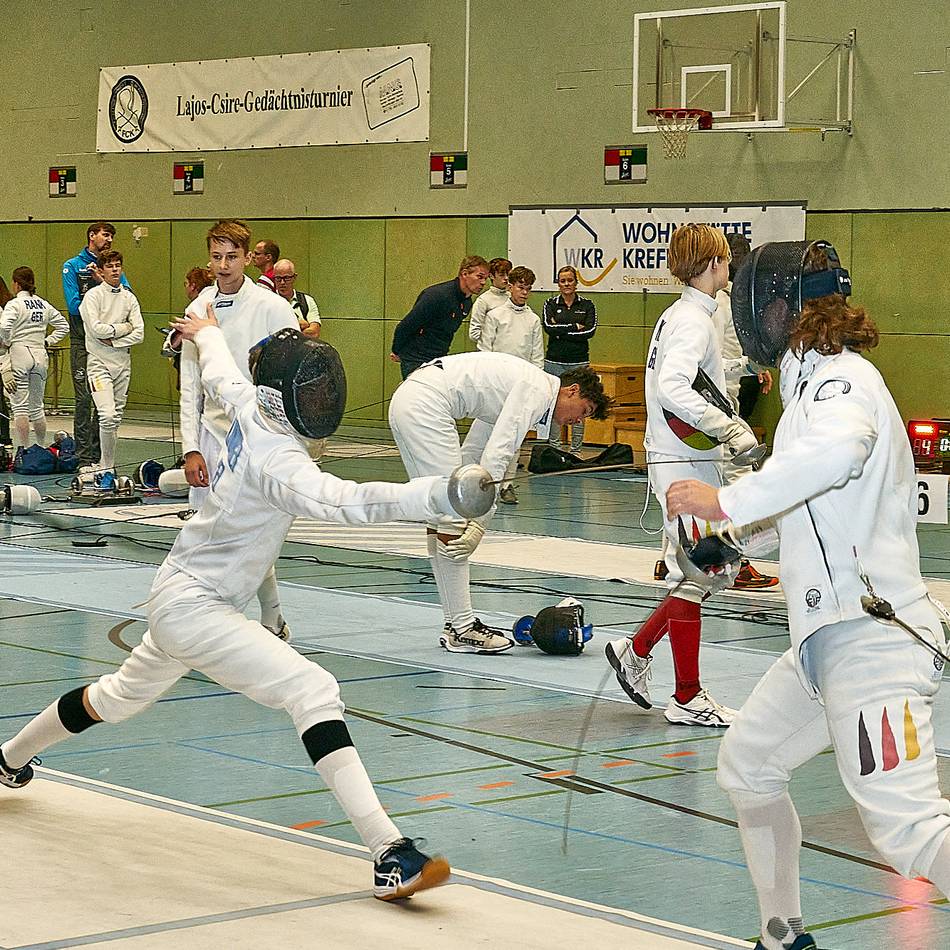 Am kommenden Wochenende: Fecht Club Krefeld lädt zum Turnier ein