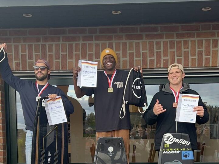 Deutsche Meisterschaft in Wakeboard Boot: Wanley Fendrich verteidigt Titel in Xanten