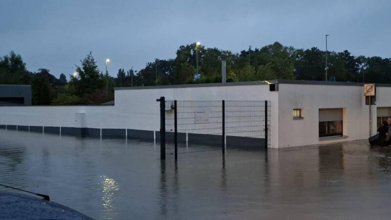 Unwetter hat massive Folgen: Schwere Schäden nach Starkregen in Mönchengladbach