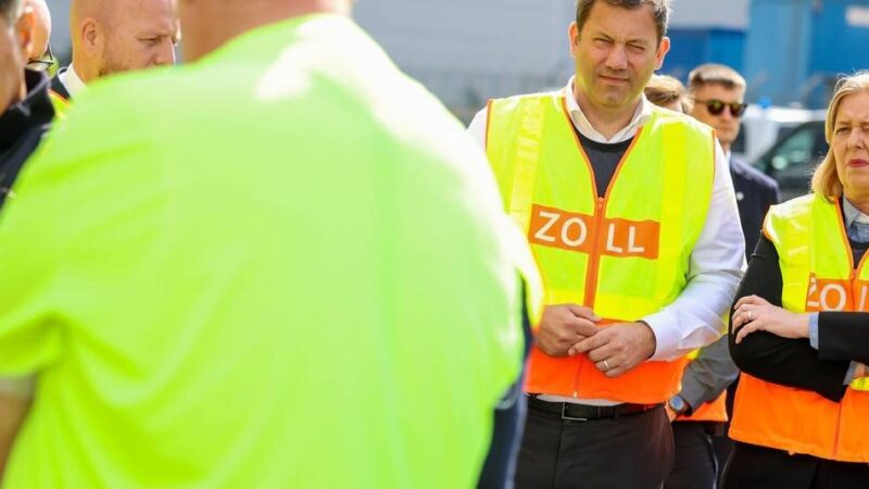 Bas und Klingbeil bei Zollkontrolle in Duisburg: „Es gibt viele Menschen, die sich auf Kosten der Allgemeinheit bereichern“
