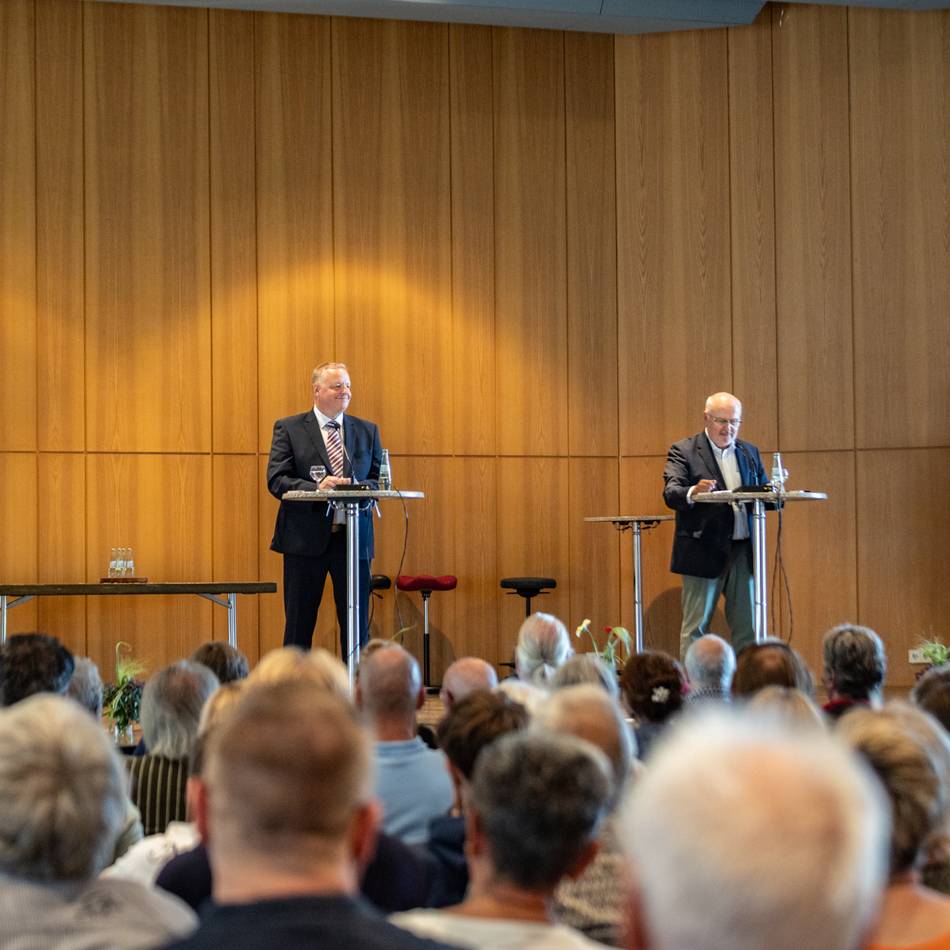 Podiumsdiskussion in Wermelskirchen: Großes Interesse an den Bürgermeisterkandidaten