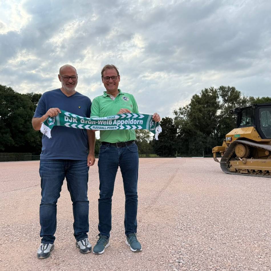 Kreisliga A im Visier: DJK Appeldorn will mit neuem Kunstrasen hoch hinaus