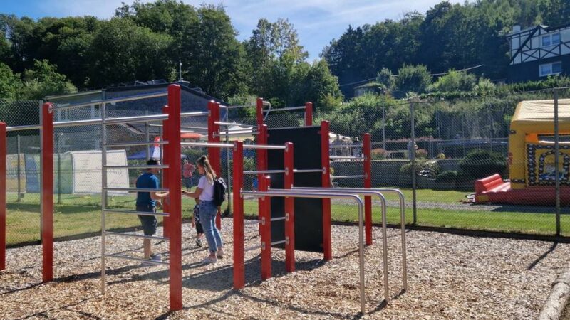 Sommerfest beim Dahlerauer Turnverein: Neue Calisthenics-Anlage eingeweiht