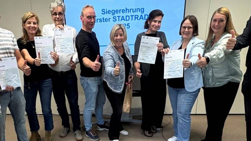 Sieger des Stadtradelns in Büttgen geehrt: „Sie haben mit großem Einsatz herausragende Leistungen erbracht“