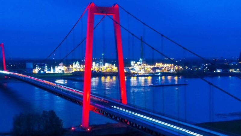 Rheinbrücke Emmerich vor 60 Jahren eingeweiht: Die schönste Rheinbrücke der Welt