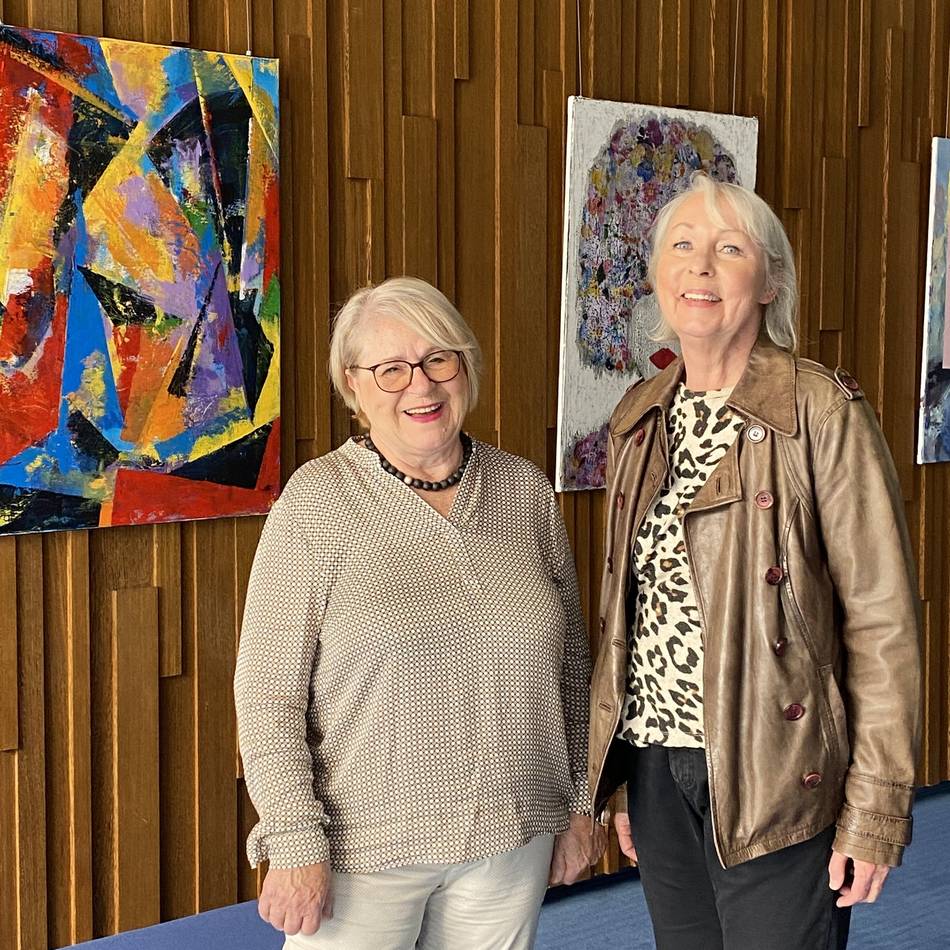 35 Jahre Südgang e.V. Krefeld: Besondere Ausstellung im Theaterfoyer