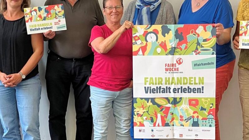 Viele Aktionen: Fairer Handel bei Nachhaltigkeitstagen